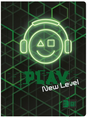 Przejdź do produktu Teczka z gumką A4 ST.RIGHT Play New Level p10 cena