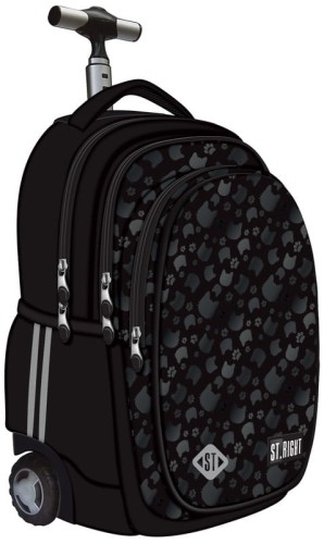 Przejdź do produktu Plecak na kółkach STRIGHT TB-01 Black cats