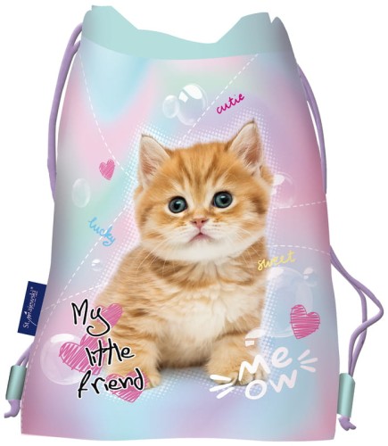 Przejdź do produktu Worek na obuwie My Little Friend Pastel Kitty
