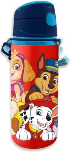 Przejdź do produktu Bidon aluminiowy 600 ml z paskiem na ramię Psi Patrol, Kids