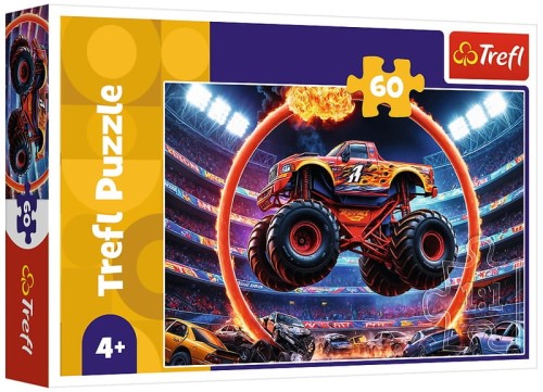 Przejdź do produktu Puzzle 60-el. Monster truck 17404 , Trefl