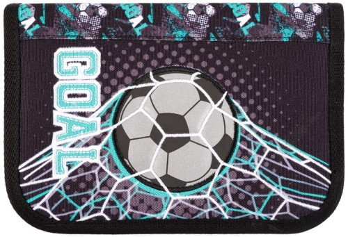 Przejdź do produktu Piórnik dwuklapkowy bez wyposażenia Bambino Goal