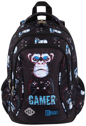 Przejdź do produktu Plecak 3-komorowy STRIGHT BP-26 Blue gamer