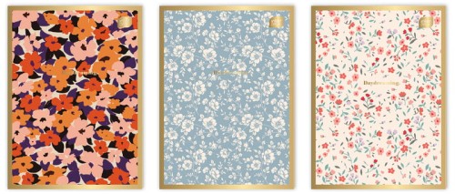 Przejdź do produktu Zeszyt A4 60 k. kratka Metallic Floral, Interdruk