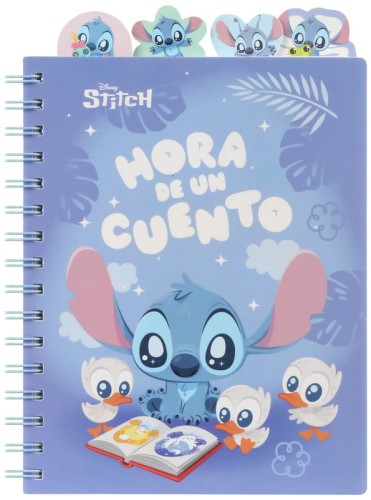 Przejdź do produktu Kołonotes A5 100 k. Disney Fashion Stitch Faces wzór 2, Patio