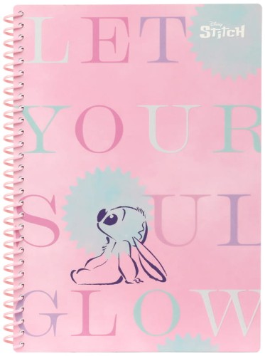 Przejdź do produktu Kołonotes B5 100 k. Disney Fashion Stitch plastikowa spirala wzór 3, Patio