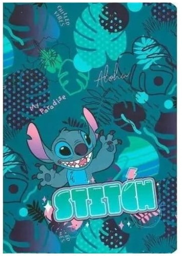 Przejdź do produktu Zeszyt A5 32 k. 3-linie kolorowe PP Disney Core Stitch wzór 1, Patio