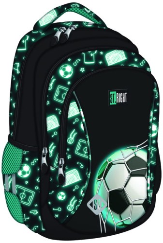 Przejdź do produktu Plecak 3-komorowy 15"" Neon Football BP26, St.Majewski
