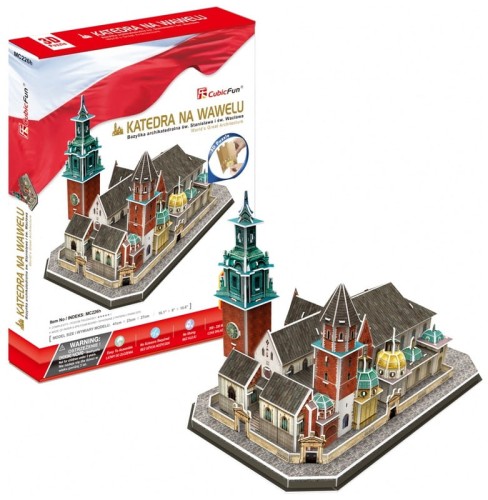 Przejdź do produktu Puzzle 3D Katedra na Wawelu 101el DANTE 20226