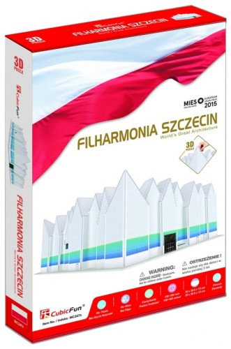 Przejdź do produktu PUZZLE 3D FILHARMONIA SZCZECIN 98EL- MC247H 2477