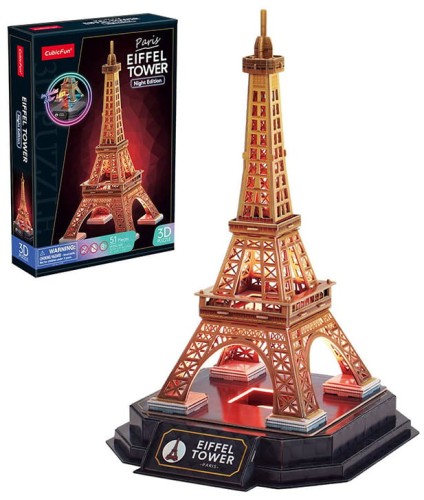 Przejdź do produktu PUZZLE 3D LED WIEŻA EIFFLA WERSJA NOCNA 5348