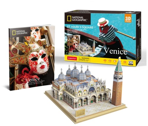 Przejdź do produktu PUZZLE 3D NATIONAL GEO. WENECJA PLAC ŚW.MARKA 9803