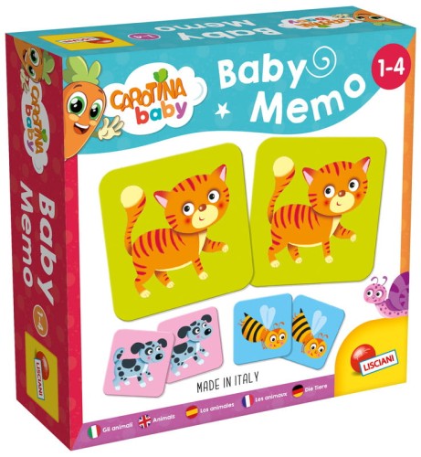 Przejdź do produktu Carotina Baby Memo Zwierzęta 80045 LISCIANI