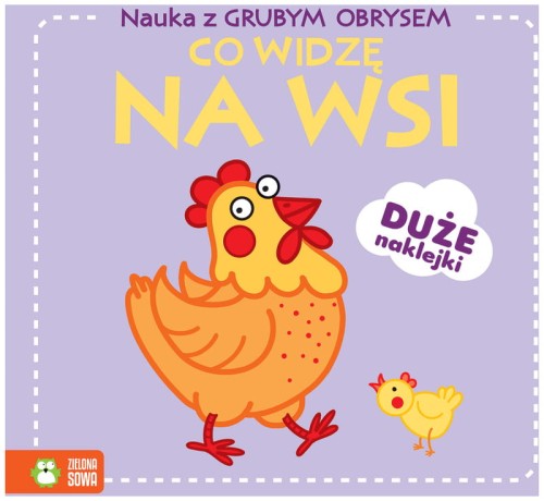 Przejdź do produktu Nauka z grubym obrysem. Co widzę na wsi