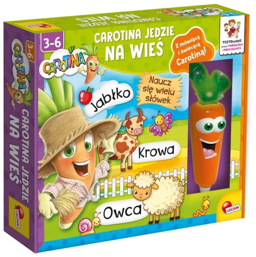 Przejdź do produktu Carotina mówiąca Wesoła Farma gra edukacyjna 79988