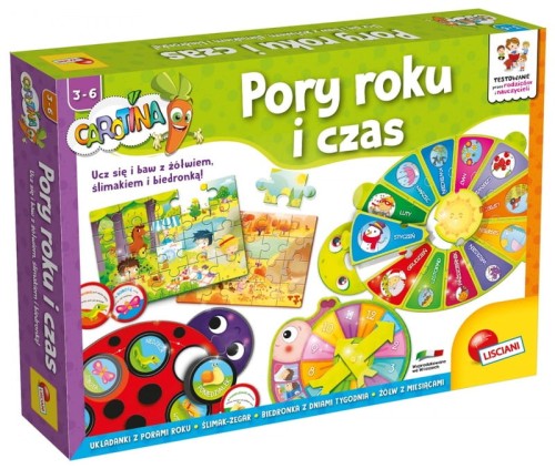 Przejdź do produktu Carotina Pory roku i czas PL61150 LISCIANI