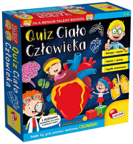 Przejdź do produktu I'm a Genius Quiz ciało człowieka 67794