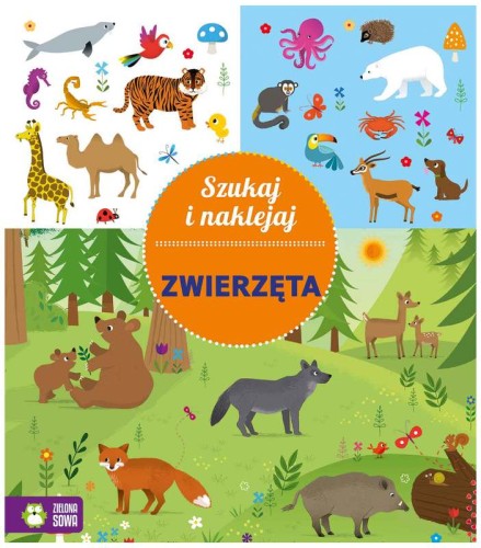 Przejdź do produktu Szukaj i naklejaj. Zwierzęta