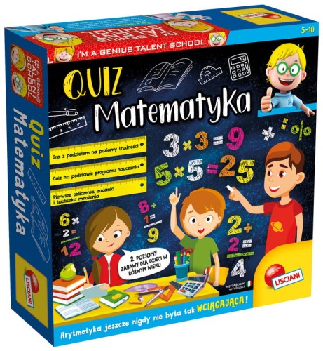 Przejdź do produktu I'M A GENIUS QUIZ MATEMATYKA 4381
