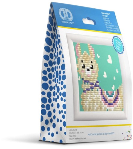 Przejdź do produktu Diamond Dotz Llama heart DD1037F