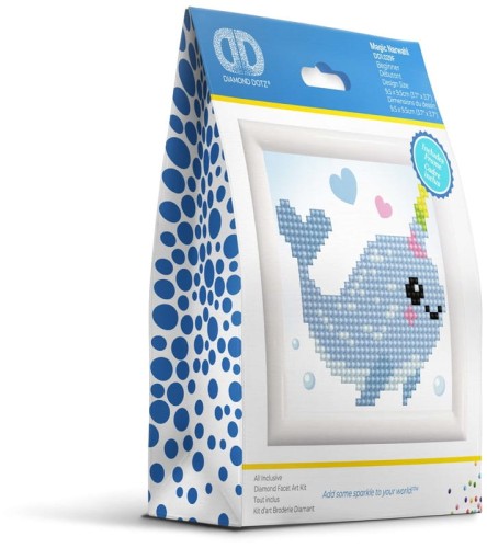 Przejdź do produktu Diamond Dotz Magic narwahl DD1029F