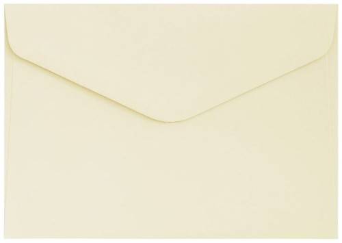 Przejdź do produktu Koperty C6 Gładki ciemnokremowy satynowy 130g/m2 10szt., Galeria Papieru