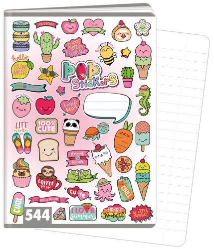 Przejdź do produktu 1592-0365 Zeszyt A5 40 kart., TYP 544 Popstickers
