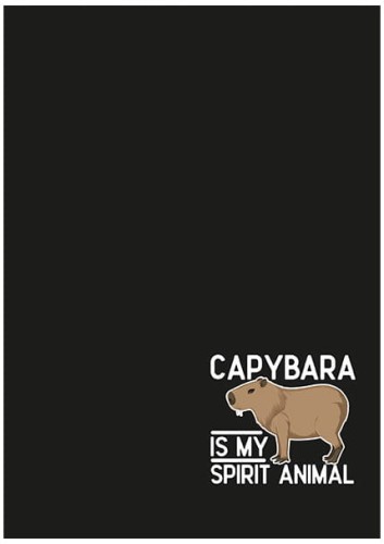Przejdź do produktu Zeszyt A5 60k krata laminowany CAPYBARA p10 mix  c