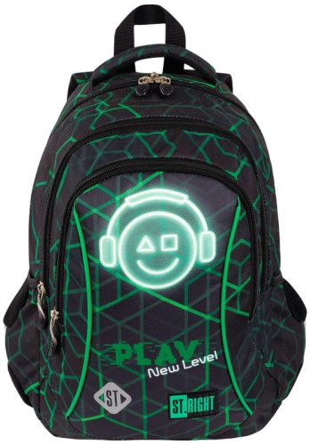 Przejdź do produktu Plecak 3 komorowy ST.RIGHT BP-26 Play New Level