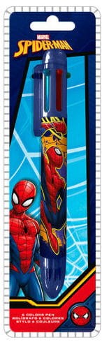 Przejdź do produktu Długopis 6 kolorów Spiderman SP50070, Kids