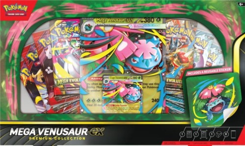 Przejdź do produktu Rebel Pokemon TCG Mega Venusaur PremCollect