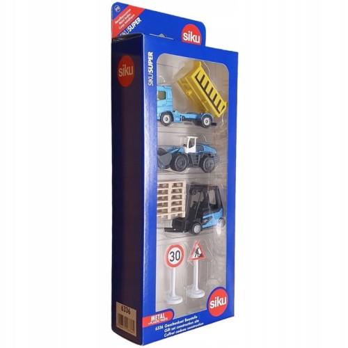 Przejdź do produktu S6336 Siku Super - GIFT SET - Zestaw pojazdów budowlanych