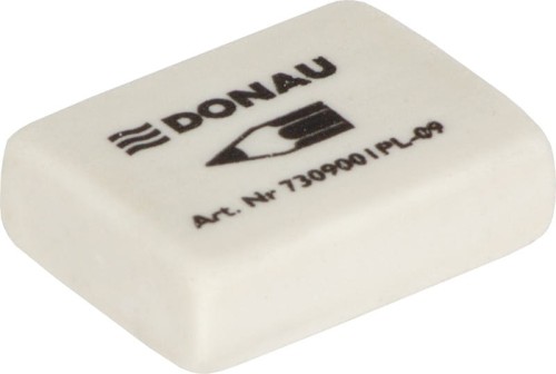 Przejdź do produktu Gumka uniwersalna DONAU, 31x23x9mm, biała p45 cena za 1szt