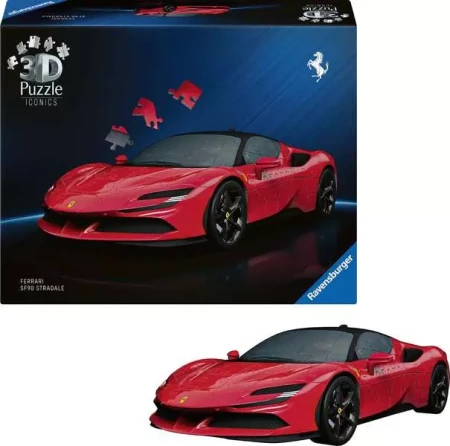 Puzzle 3D Iconics Ferrari_2.webp