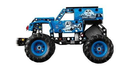 LEGO TECHNIC 42219 Monster Jam Grave Digger Ogień_3.webp