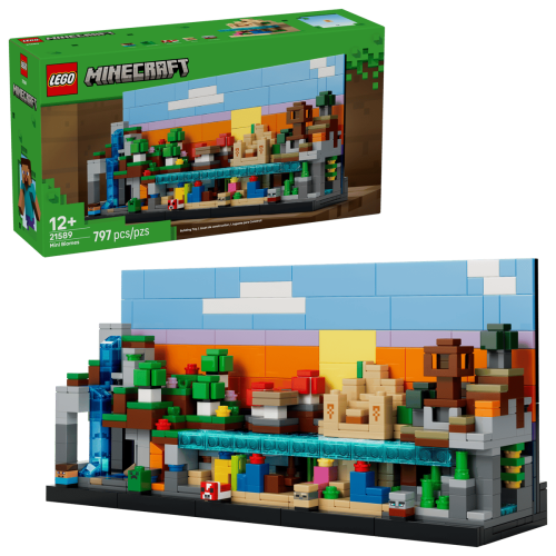 Przejdź do produktu LEGO(R) MINECRAFT 21589 Minibiomy