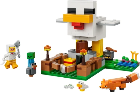 LEGO MINECRAFT 21585 Farma kurczaków.webp