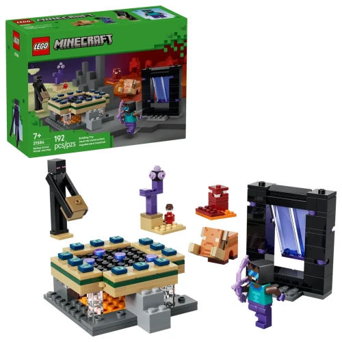 Przejdź do produktu LEGO(R) MINECRAFT 21584 Podróż przez portal netheru