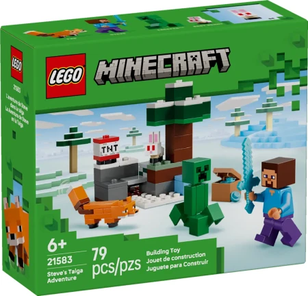 LEGO MINECRAFT 21583 Przygoda stevea w tajdze_2.webp