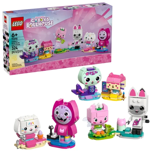 Przejdź do produktu LEGO GABBY'S DOLLHOUSE 11215 Koci przyjaciele