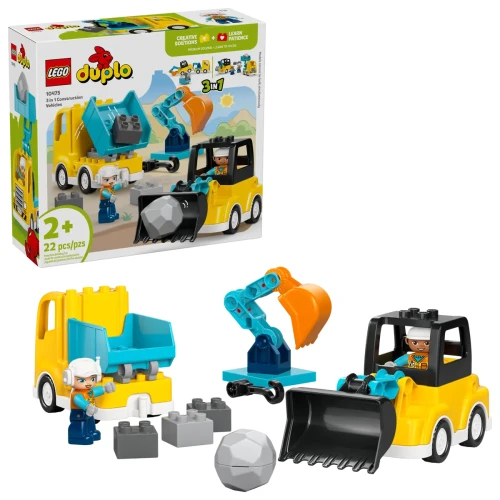 Przejdź do produktu LEGO(R) DUPLO 10475 Maszyny budowlane 3w1