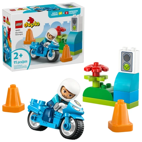 Przejdź do produktu LEGO(R) DUPLO 10471 Niebieski motocykl policyjny