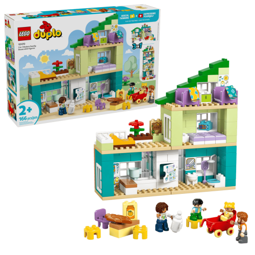 Przejdź do produktu LEGO DUPLO 10470 Nowoczesny dom rodzinny