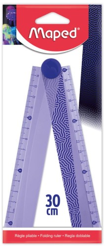 Przejdź do produktu Linijka składana Dempsea 15/30 cm na blistrze, Maped
