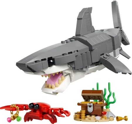 LEGO CREATOR 31381 Groźny rekin i skrzynia ze skarbem.webp
