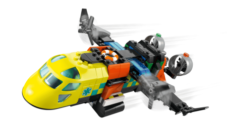 LEGO CITY 60505 Zestaw z samolotem, ciężarówką serwisową i poduszkowcem_3.png