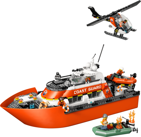 LEGO CITY 60504 Łódź ratunkowa i helikopter.png