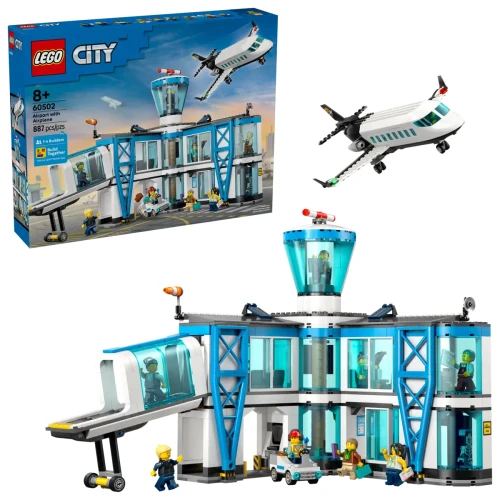 Przejdź do produktu LEGO(R) CITY 60502 Lotnisko z samolotem