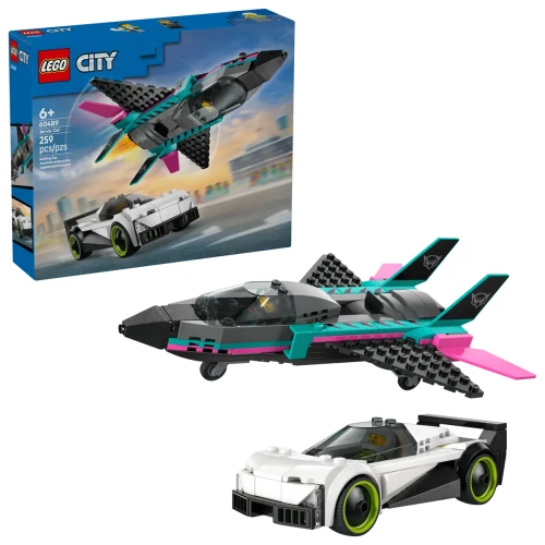 Przejdź do produktu LEGO(R) CITY 60489 Odrzutowiec kontra samochód