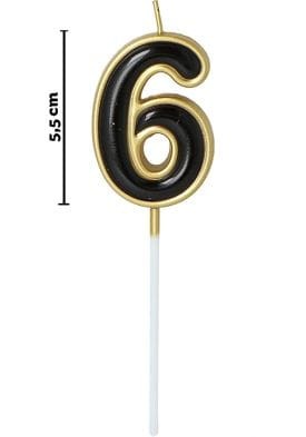 Przejdź do produktu Świeczka na tort Glamour 6